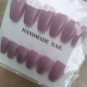 Pink Handmade Nail Set
